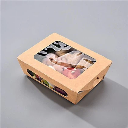 Salad Box/Fruit Packing Box/Take Away Box/Pizza Packing Box/Food Paper Packing Box/Disposable Food Packaging/Lunch Box/Custom Cardboard Packaging Box